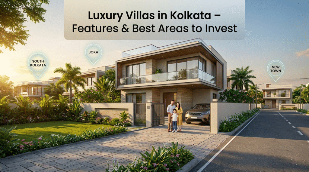 Luxury Villas in Kolkata – Features, Benefits & Best Areas to Invest