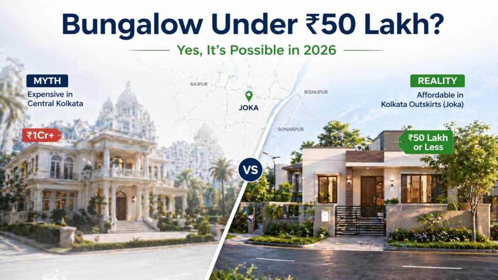 Can You Really Buy a Bungalow in Kolkata Under ₹50 Lakh (2026 Guide)